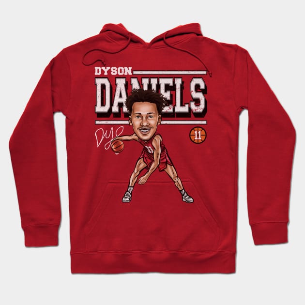 Dyson Daniels New Orleans Cartoon Hoodie by danlintonpro